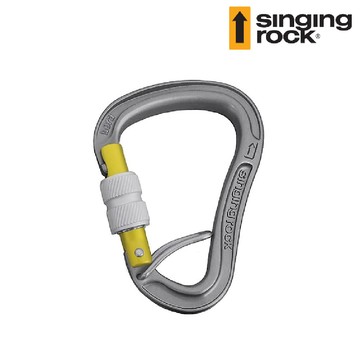 Singing Rock HMS鋁鉤螺母款 BORA GP SCREW K0107EP 灰色