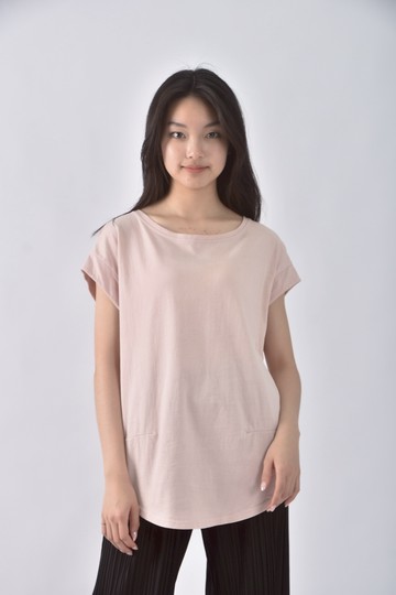 (L) le jardin韓牌無袖粉色上衣