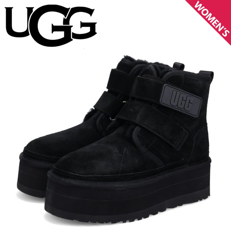 アグ UGG ニューメル プラットフォーム ブーツ ムートンブーツ