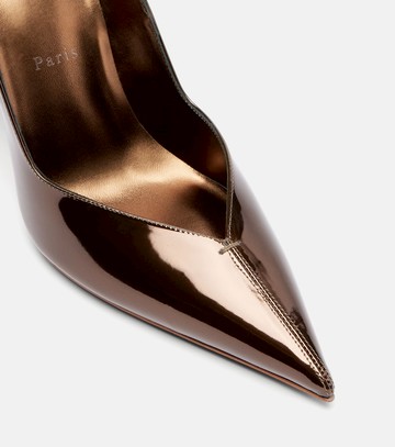 Christian Louboutin Erozee 100 patent leather pumps