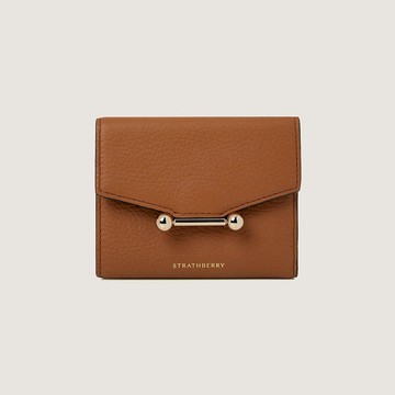 Strathberry - Mosaic Trifold Wallet - Tan