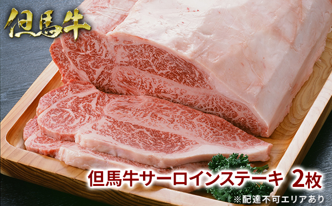 但馬牛 サーロイン ステーキ 200g×2枚 計400g[ 牛肉 お肉 ブランド牛 キャンプ BBQ アウトドア バーベキュー ギフト