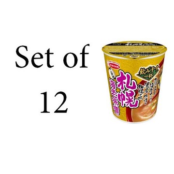 全札幌蝦味噌拉麵×12件裝喝了立式