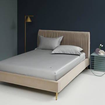 100支長絨棉純棉床笠單件純色簡約 全棉床罩雙人1.8m席夢思保護套