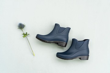 雨天時尚不能少【雨靴日】海鸚藍 台灣製 舒適感完勝 防寒防水