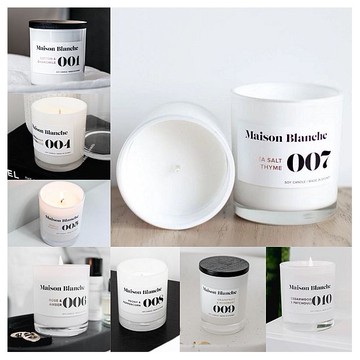 Maison_Blanche~手工香氛蠟燭(60g) 款式可選 純素
