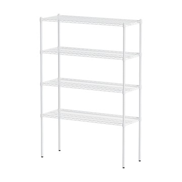 dayneeds 荷重型 120x45x180cm四層烤漆波浪收納鐵架