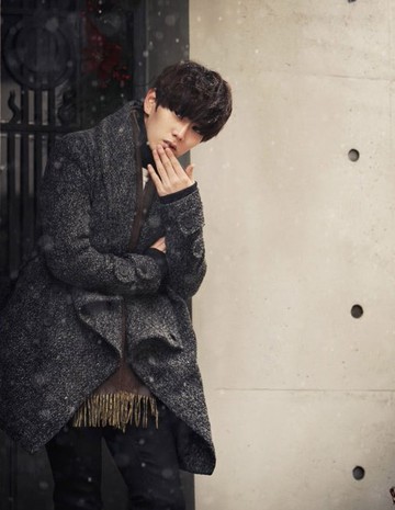 韓國系　黑白小細紋　翻蓋　翻領大衣　綁帶大衣 大衣 出清 下架