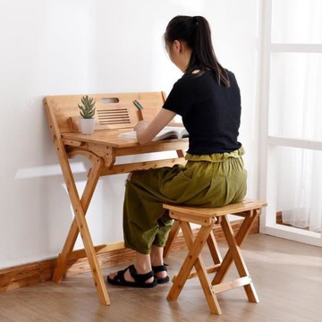 兒童學習桌寫字桌椅套裝小學生書桌可折疊帶抽屜作業桌家用