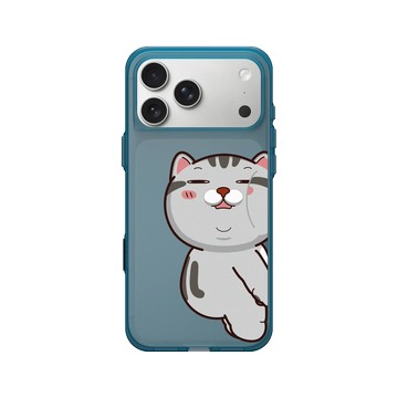 iPhone 17 Pro Max Clear (相機按鈕) 夜幕藍 - VITA VITA．塔仔是隻貓 - 好廢好懶