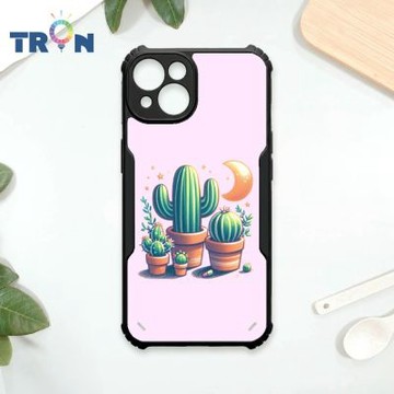 TRON iPhone 13 多肉仙人掌-2 四角防摔 機甲殼 軟硬殼 手機殼