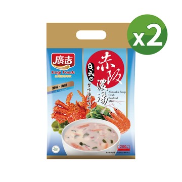 廣吉 赤阪濃湯-蟹肉海鮮味噌口味x2