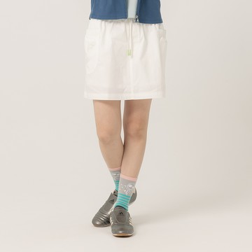 a la sha 運動風熊耳口袋短裙