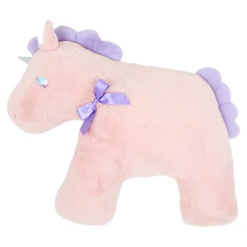 UM 絨毛娃娃 擁抱獨角獸 55cm長 x 15cm厚 聚酯纖維  43cm  桃色  1個