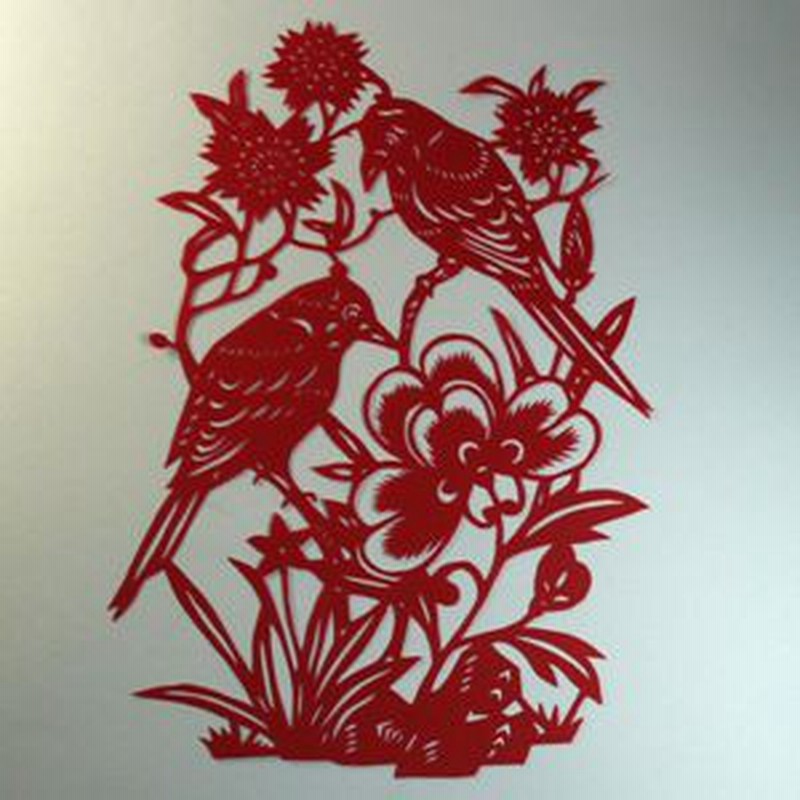 切り絵 花 鳥 中国雑貨 多幸屋 切り絵販売 通販 Lineポイント最大1 0 Get Lineショッピング