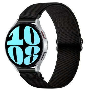 Imall 運動尼龍錶帶  黑色  Galaxy Watch 7/6 Classic/6/5 Pro/5/4 Classic/4/3 (20mm)  1條