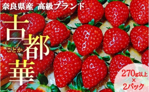 奈良県産高級ブランド　古都華※2024年4月中旬頃までに順次発送予定※着日指定不可