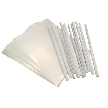 全勝CHUNG SENG附桿文件夾/Q310/白/12入/包