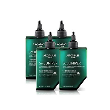 AROMASE 【台灣精品】2%5捷利爾頭皮淨化液 260ml 4入組