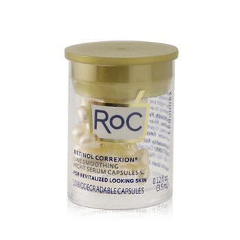 ROC ROC Retinol Correxion 視黃醇撫平紋路晚間精華膠囊 10x3.5ml/0.12oz-精華液