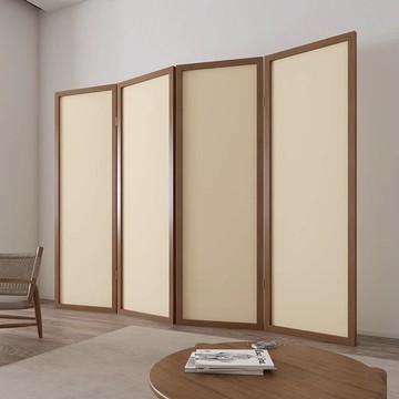 台灣公司貨 可開票 屏風隔斷客廳折疊移動現代簡約遮擋入戶門辦公室臥室進門棉麻折屏 快速發貨