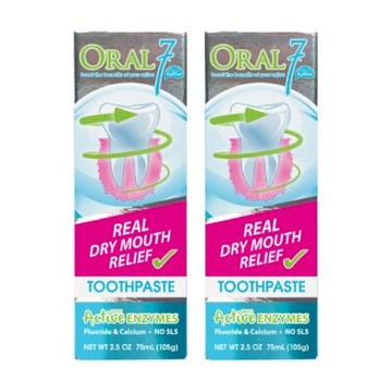 2入_Oral7 口立淨7酵素護理口腔凝膠40ml ｜全館滿$199免運