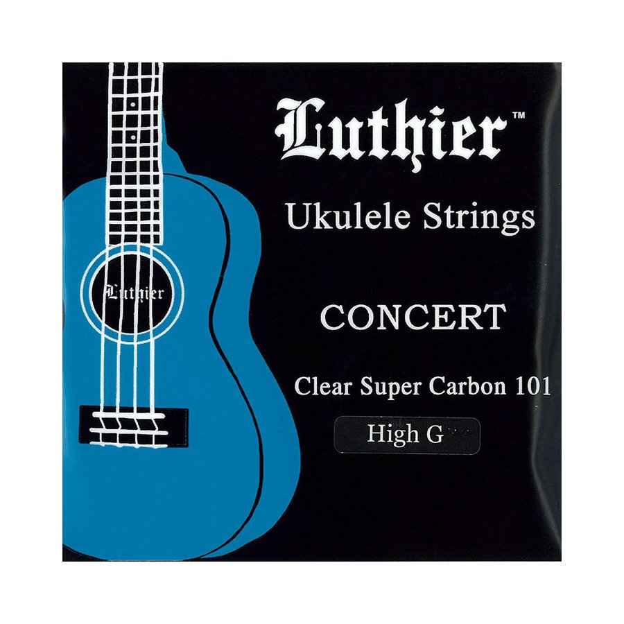 Luthier LU-CU-HG Ukulele Super Carbon Strings コンサート用 High G ウクレレ弦