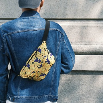 【錦源興】抓猴防水斜背腰包 l 腰包 斜背包 外出包 旅行小包