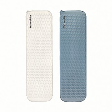 【Naturehike】羽骨超輕自動充氣睡墊 方型/木乃伊 幻灰色/崧藍色  DZ013 原廠公司貨一年保固
