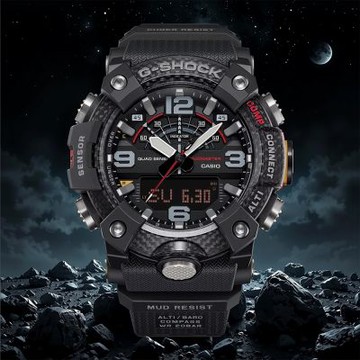 CASIO 卡西歐 G-SHOCK Master of G 越野冒險多功能藍牙手錶 618限定禮遇 送禮推薦 GG-B100X-1A