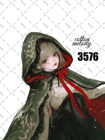 original sticker no.3576 人物貼紙 原創貼紙 原創人物貼紙 裝飾貼紙 cotton melody