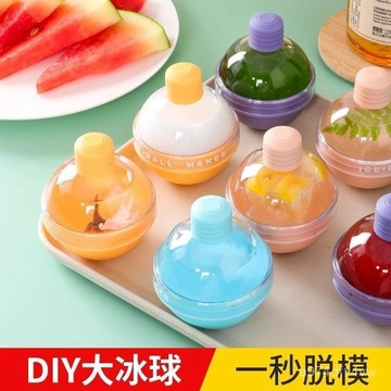 ⚡精選好貨⚡ 燈泡冰球模具圓球食品級硅膠製威士忌圓形冰格家用冰盒凍冰塊神器2506 QPWC