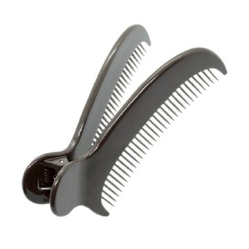 NOBLE 帶梳瀏海髮根蓬鬆夾 一體成型  1個