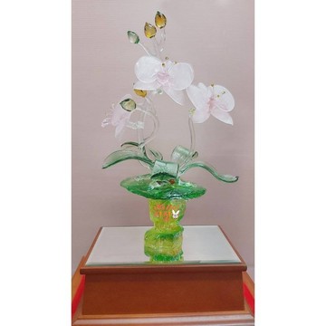 琉璃 鹿角蘭 升遷禮物 退休送禮 開幕禮物 新婚禮物 喬遷賀禮