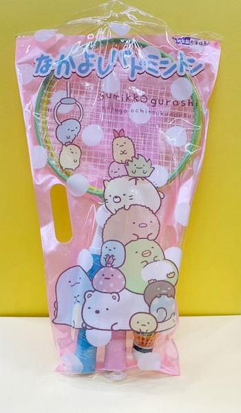 【震撼精品百貨】角落生物 Sumikko Gurashi~角落小夥伴羽球拍組-角落家族#14676
