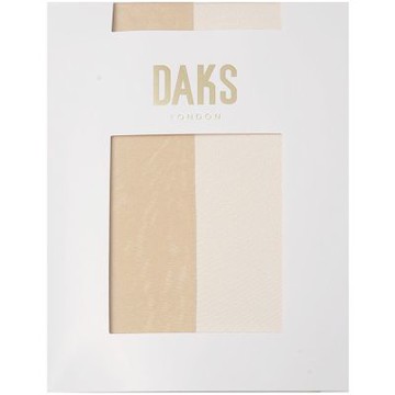 DAKS 日本製木醣醇涼感加工高透感無痕腳尖設計絲襪(淺膚色/L-LL)