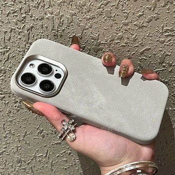 高級感 素皮 法蘭絨 磁吸無線充 防摔殼 適用 蘋果 iPhone 16 15 14 13 12 Pro max 保護殼