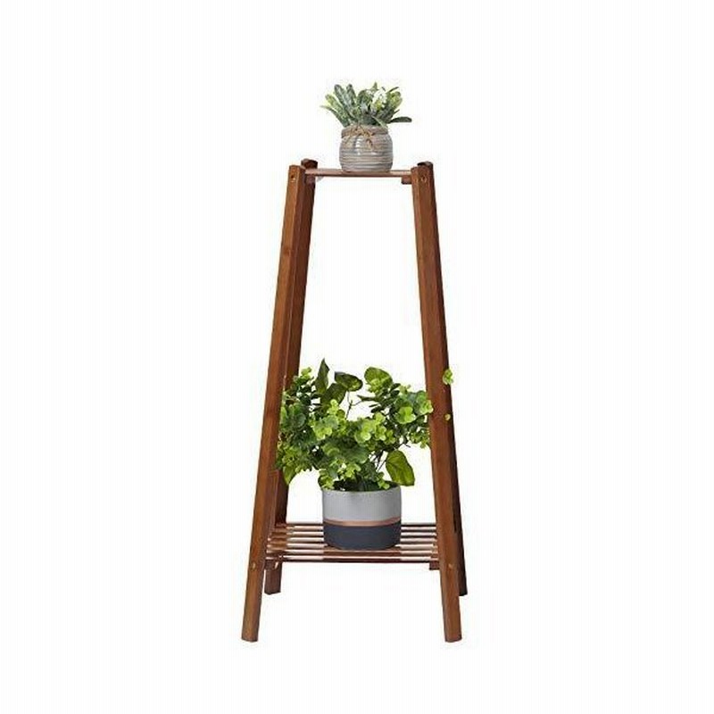花台 竹製 フラワースタンド 2段 植木鉢 スタンド 鉢スタンド ハイタイプ 幅30 高さ76cm おしゃれ お花 観葉植物 通販 Lineポイント最大0 5 Get Lineショッピング