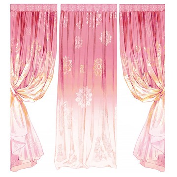 窗簾貼紙 (12色)