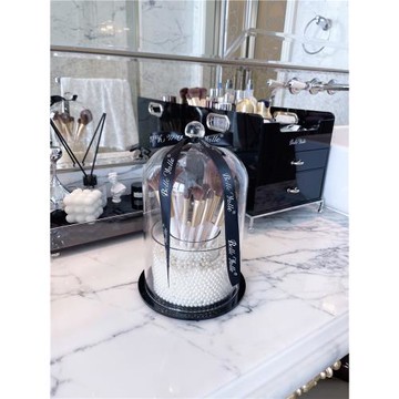 刷筒化妝刷桶刷子收納桶意式極簡軟裝柏儷雅萊 美妝網紅書桌布置