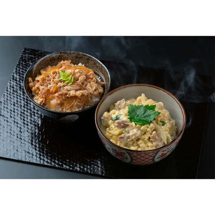 徳島 「吟月」 簡単ふんわり親子丼と牛丼の具（8食） ※離島は配送不可