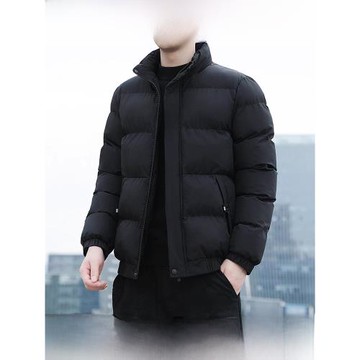 秋冬新款立領棉衣男士加厚保暖外套時尚潮流棉襖休閑外穿御寒棉服