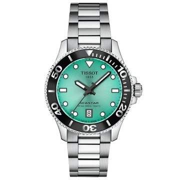 TISSOT 官方授權 SEASTAR1000海星 300米 潛水腕錶 錶 手錶 送禮 / T1202101109100 / T120.210.11.091.00