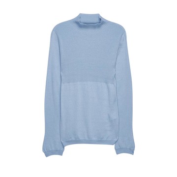 URNAVY 天絲棉細羅紋薄針織上衣