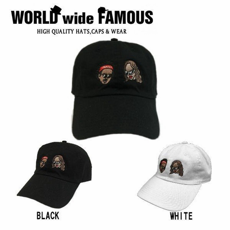 ワールドワイドフェイマス World Wide Famous 19春夏 Jb Cap レディース メンズ 帽子 キャップ 2カラー Blk Wht ブラック ホワイト 通販 Lineポイント最大0 5 Get Lineショッピング