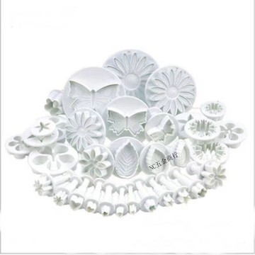 ⚡購滿99出貨⚡限時特惠 10款33件翻糖模具 蛋糕餅乾工具 卡通麵食彈簧壓花模 烘焙翻糖套裝