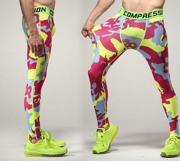英國 高級 運動 壓力褲 跑腿褲 訓練 打底褲 閃電 3D 合身 貼身褲 運動褲 跑步 打球 健身 專用