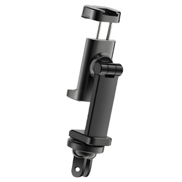 掛脖支架萬向手機夾橫豎可拍冷靴可調節直播自拍攝影三腳架 鑫弘-數碼配件