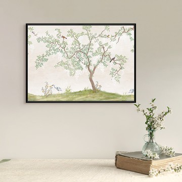 鳥語花香 - Chinoiserie 新中式古典風掛畫/詩意情調花鳥風格佈置