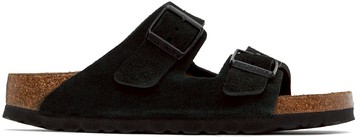 Birkenstock 黑色 Regular Arizona Soft Footbed 凉鞋